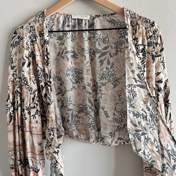 Spell & The Gypsy Collective Oasis Tie Top, Size Small 🌸✨ - Picture 6 of 16